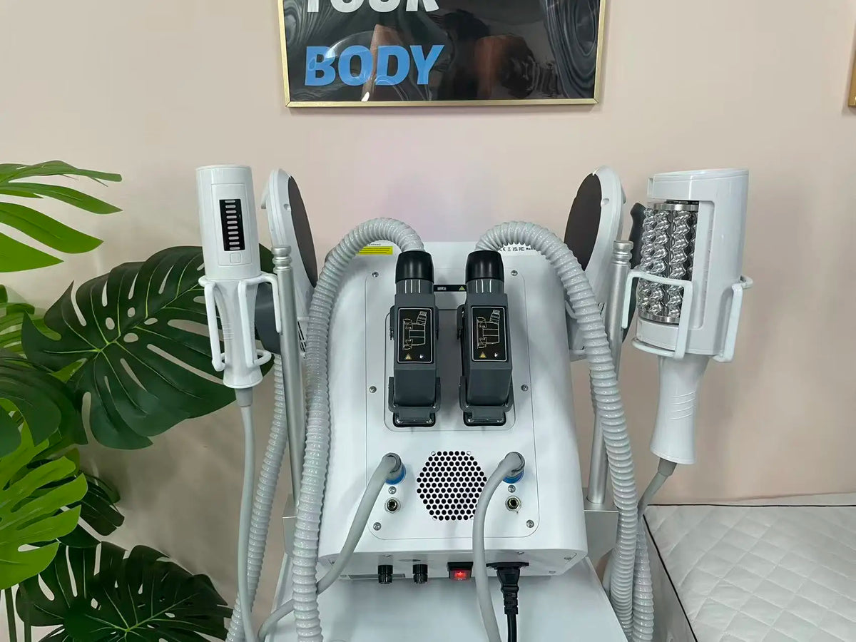EMS Vacuum Inner Ball Roller 360 Degree Rolling Cellulite Massage Weights Loss Machine Body Muscle Body Slimming Fat Removal