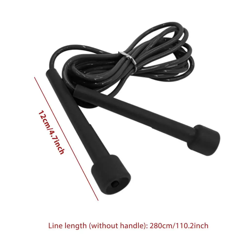 1PC 2.8M Speed Jump Rope Professional Children Adult Gym PVC Jumping Rope Adjustable Fitness Equipment Muscle Boxing Training