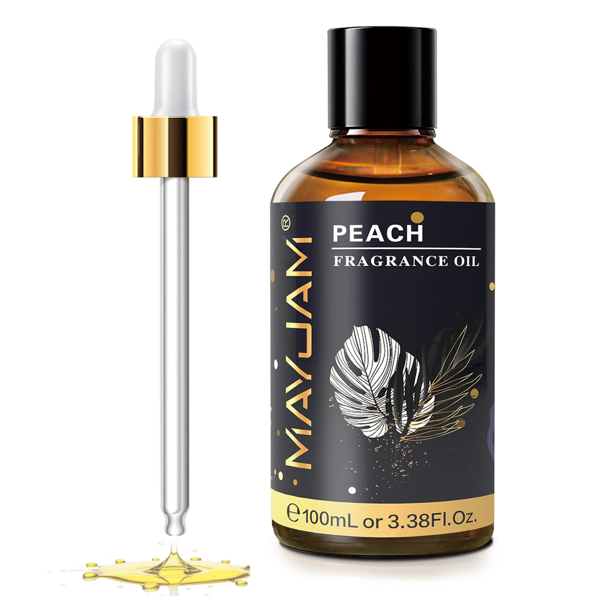 3.38fl.oz Fragrance Oil for Aroma Humidifier Home Car Diffuser Black Orchid Orange Blossom Honeysuckle Lime Guava Green Apple