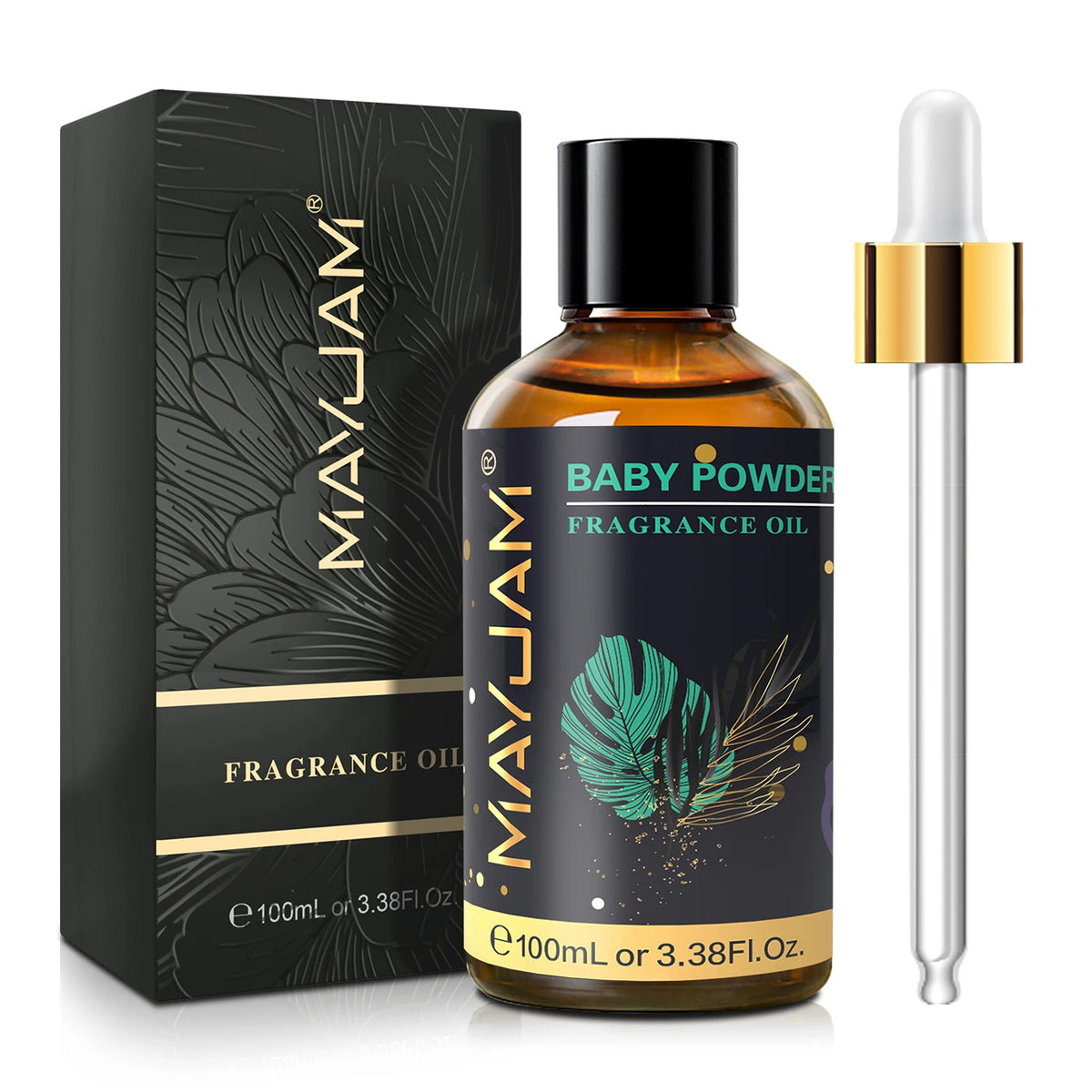 3.38fl.oz Fragrance Oil for Aroma Humidifier Home Car Diffuser Black Orchid Orange Blossom Honeysuckle Lime Guava Green Apple