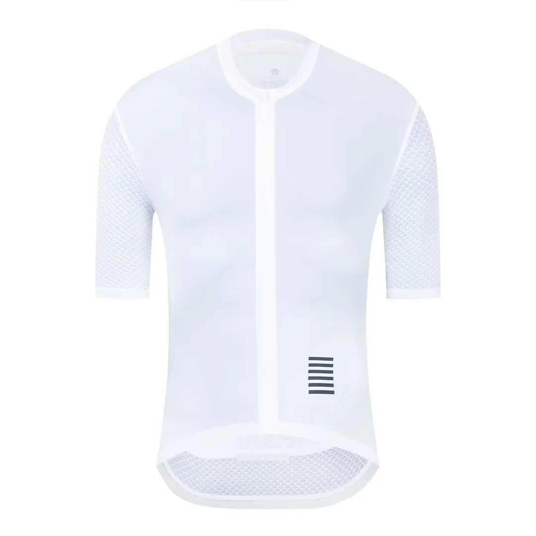 YKYWBIKE Man's Cycling Jersey Summer Road Bike Shirt Breathable Bicycle Jersey Short Sleeve UV Protection
