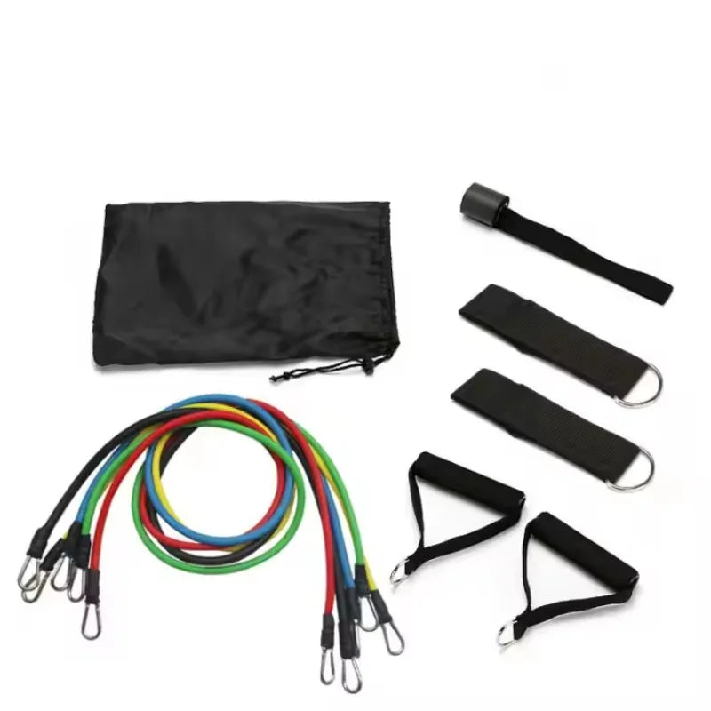 Resistance Band Set of 11 Pieces, Resistance Band Set for Home Gym Exercise, Resistance Band Set for Fitness Training