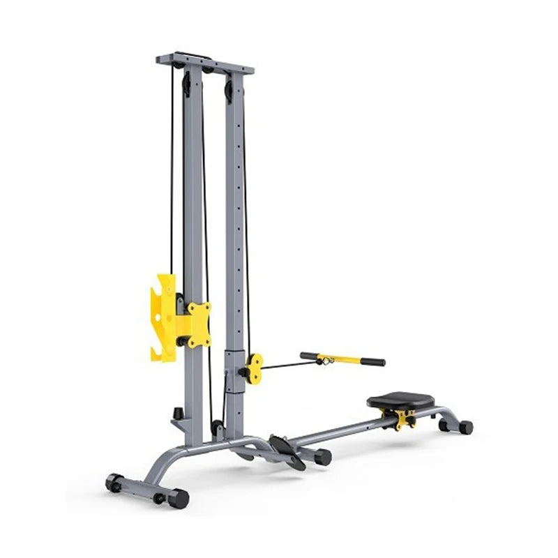 Rowing Machine Fitness Equipment, Exercise High Pull Stand Dumbbell Multifunctional Integrated Training Device, Smith Machine