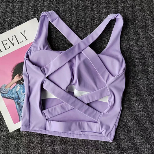 Seamless Sports Bra Seamless Sports Bra Sexy Yoga Fitness Top Sports Running Underwear Push-Up Bra Sportswear Bralette Female