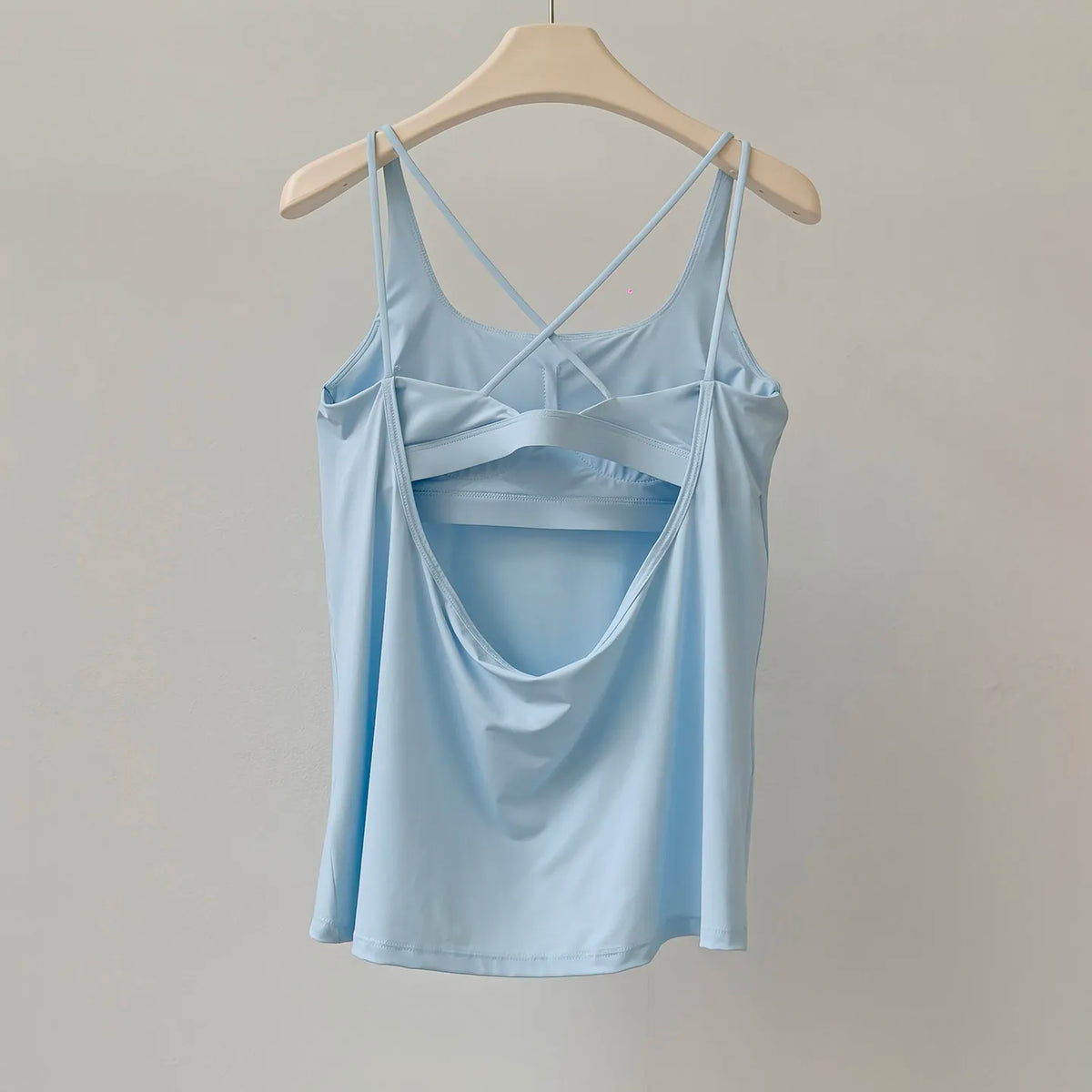 Women's Cushion Padded Sports Bra Tube Top Sleeveless Tank Top Fitness Crop Vest Sexy Sport Lingerie Yoga Underwear