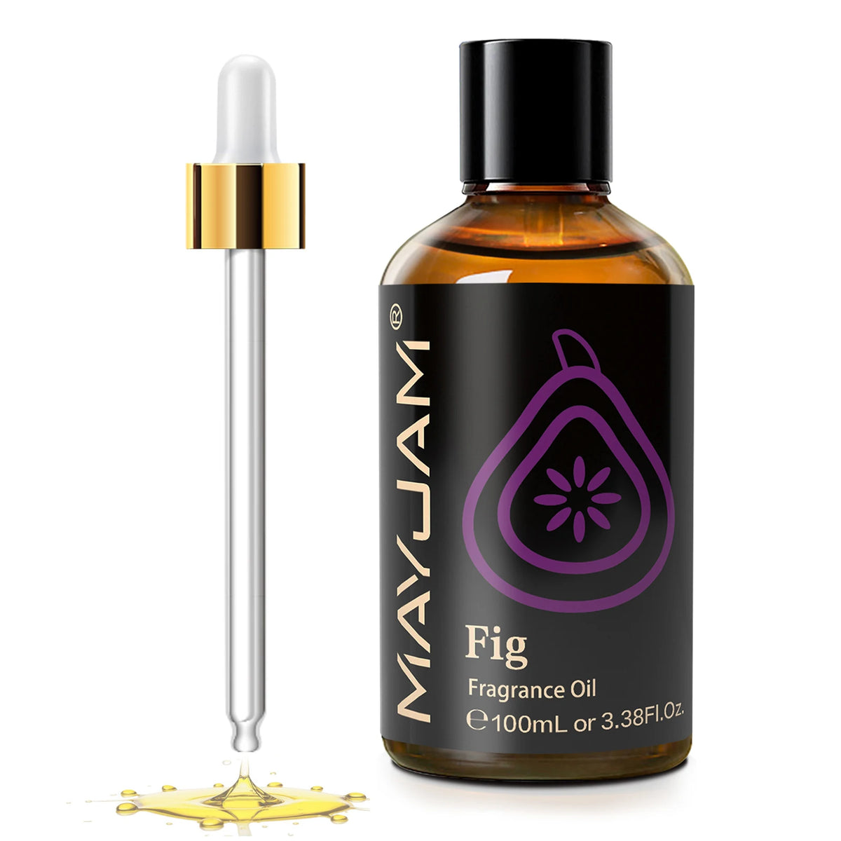 3.38fl.oz Fragrance Oil for Aroma Humidifier Home Car Diffuser Black Orchid Orange Blossom Honeysuckle Lime Guava Green Apple