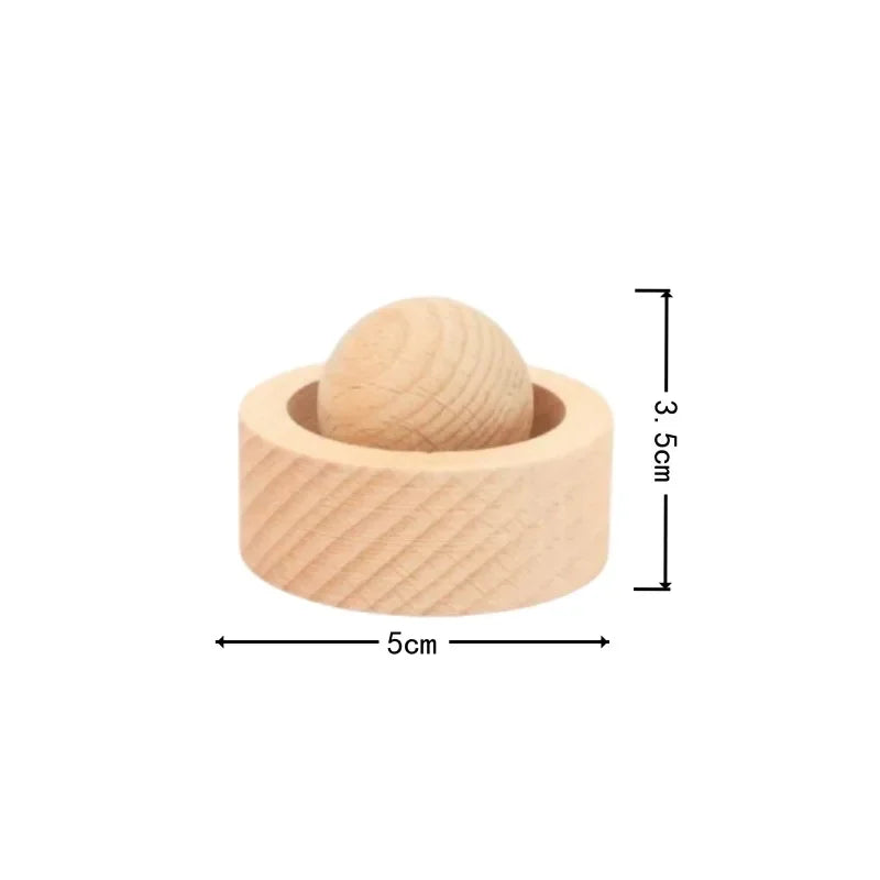 Solid Wood Spherical Essential Oil for Fragrance Home Bedroom Diffuser Walnut Fragrance Eliminate Room With Home Decoration
