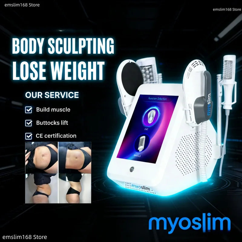 EMS Vacuum Inner Ball Roller 360 Degree Rolling Cellulite Massage Weights Loss Machine Body Muscle Body Slimming Fat Removal