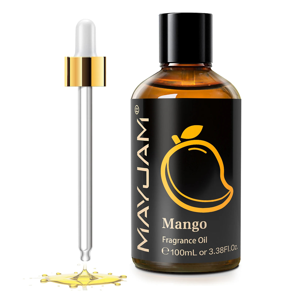3.38fl.oz Fragrance Oil for Aroma Humidifier Home Car Diffuser Black Orchid Orange Blossom Honeysuckle Lime Guava Green Apple
