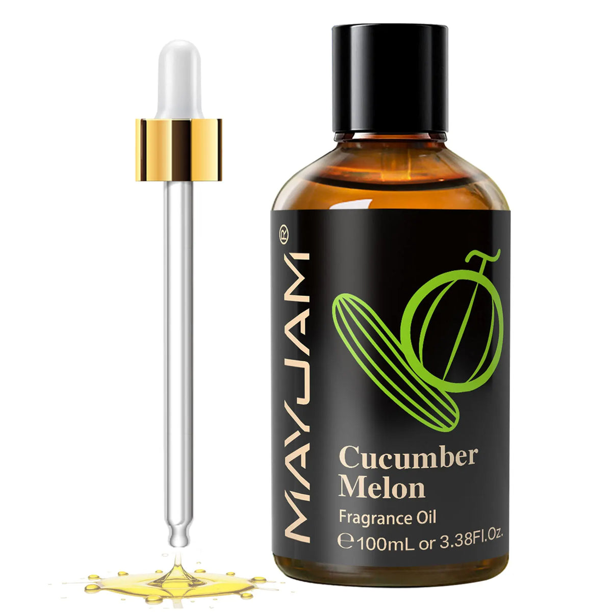 3.38fl.oz Fragrance Oil for Aroma Humidifier Home Car Diffuser Black Orchid Orange Blossom Honeysuckle Lime Guava Green Apple