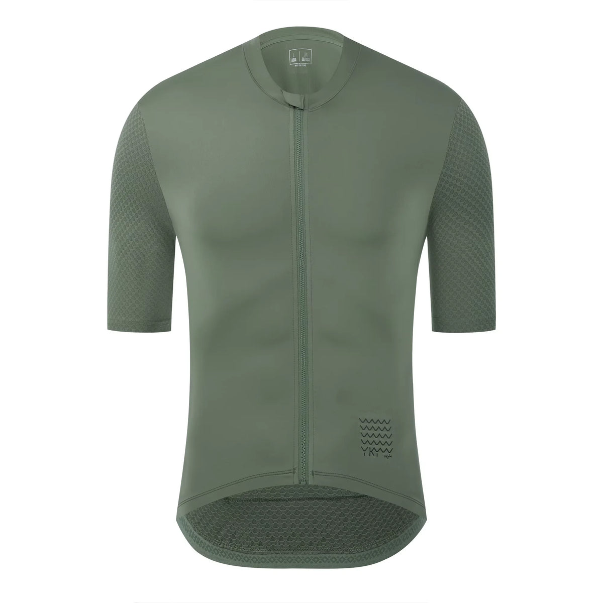 YKYWBIKE Man's Cycling Jersey Summer Road Bike Shirt Breathable Bicycle Jersey Short Sleeve UV Protection