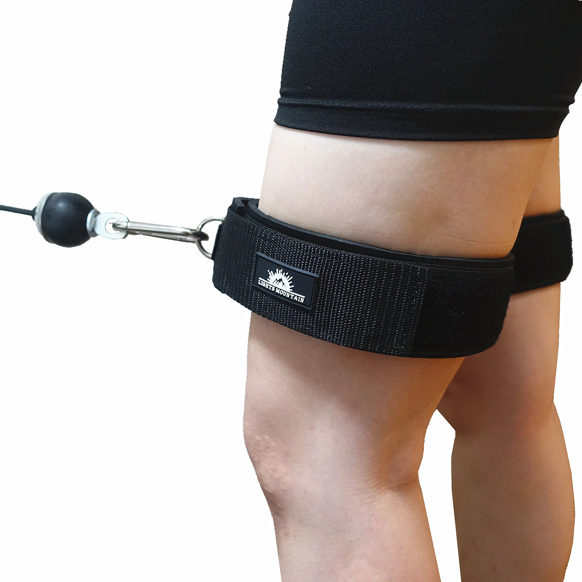 Ankle Straps Fitness Neoprene Padded Calabash Hook Ankle Cuffs for Gym Cable Machines Thigh Weights Exercises Glute Workout Band