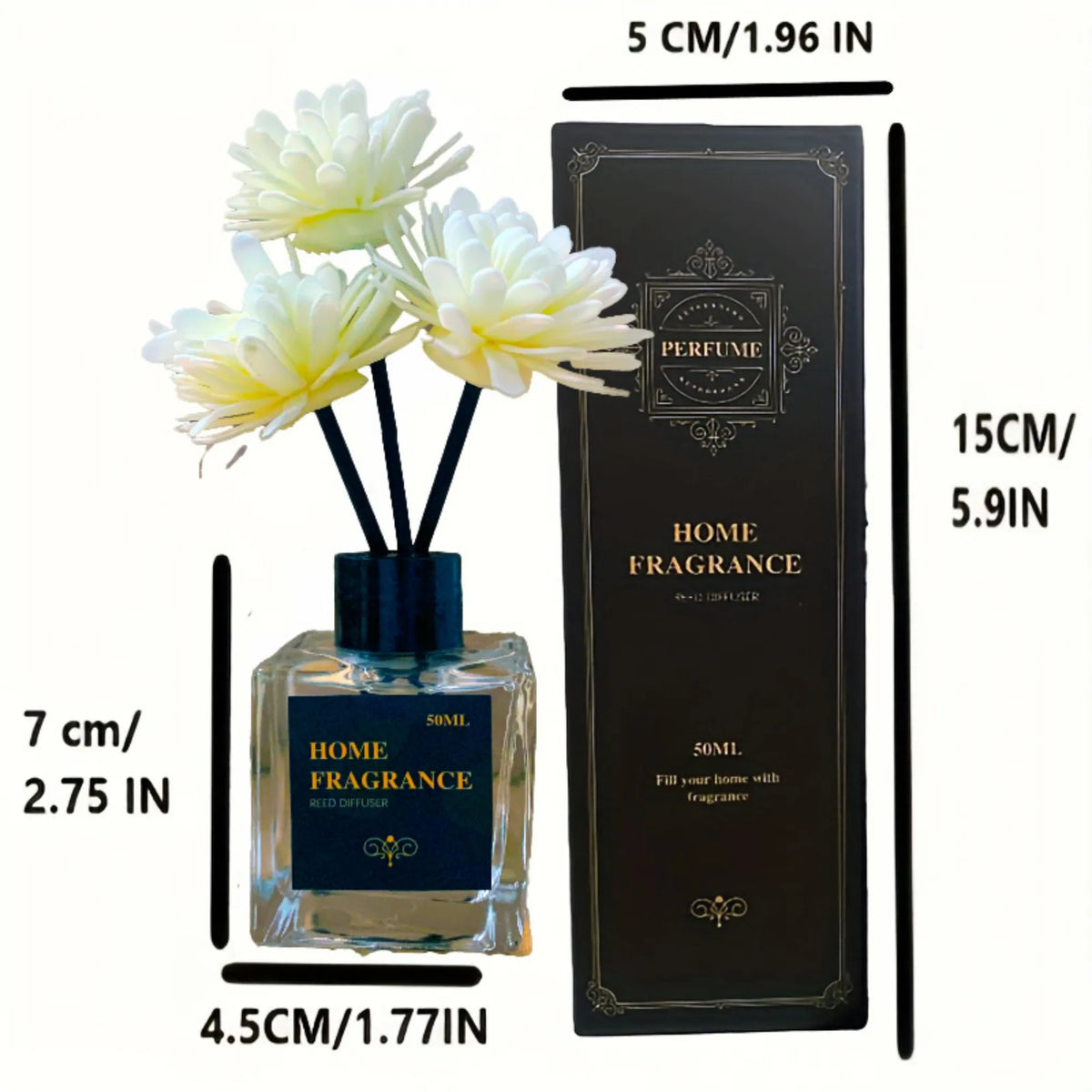 2026 New Fragrance 50ml Reed Diffuser Oil Hilton Shangri-La Hotel Rattan Aromatherapy Air Freshener Home Perfume Essential Oil