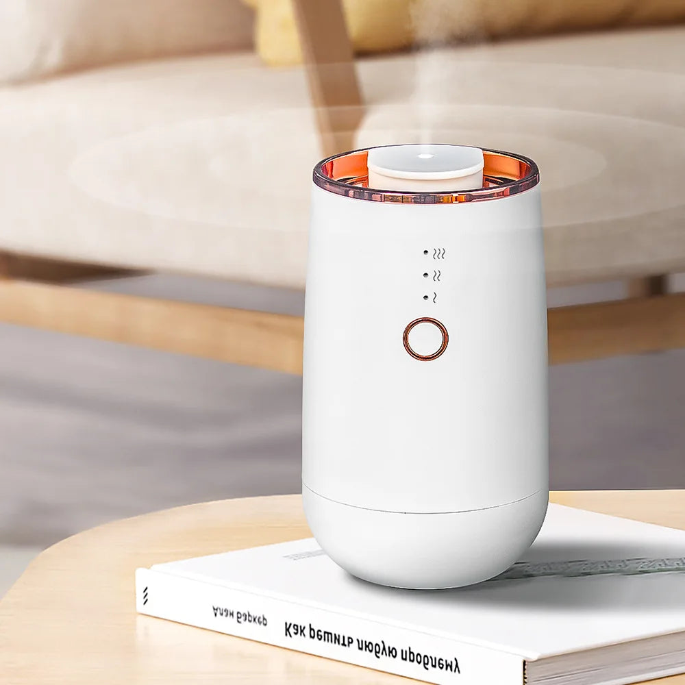 Mini Car Aroma Diffuser Air Freshener Waterless Essential Oils Diffuser USB Rechargeable Fragrance Diffusers ﻿
