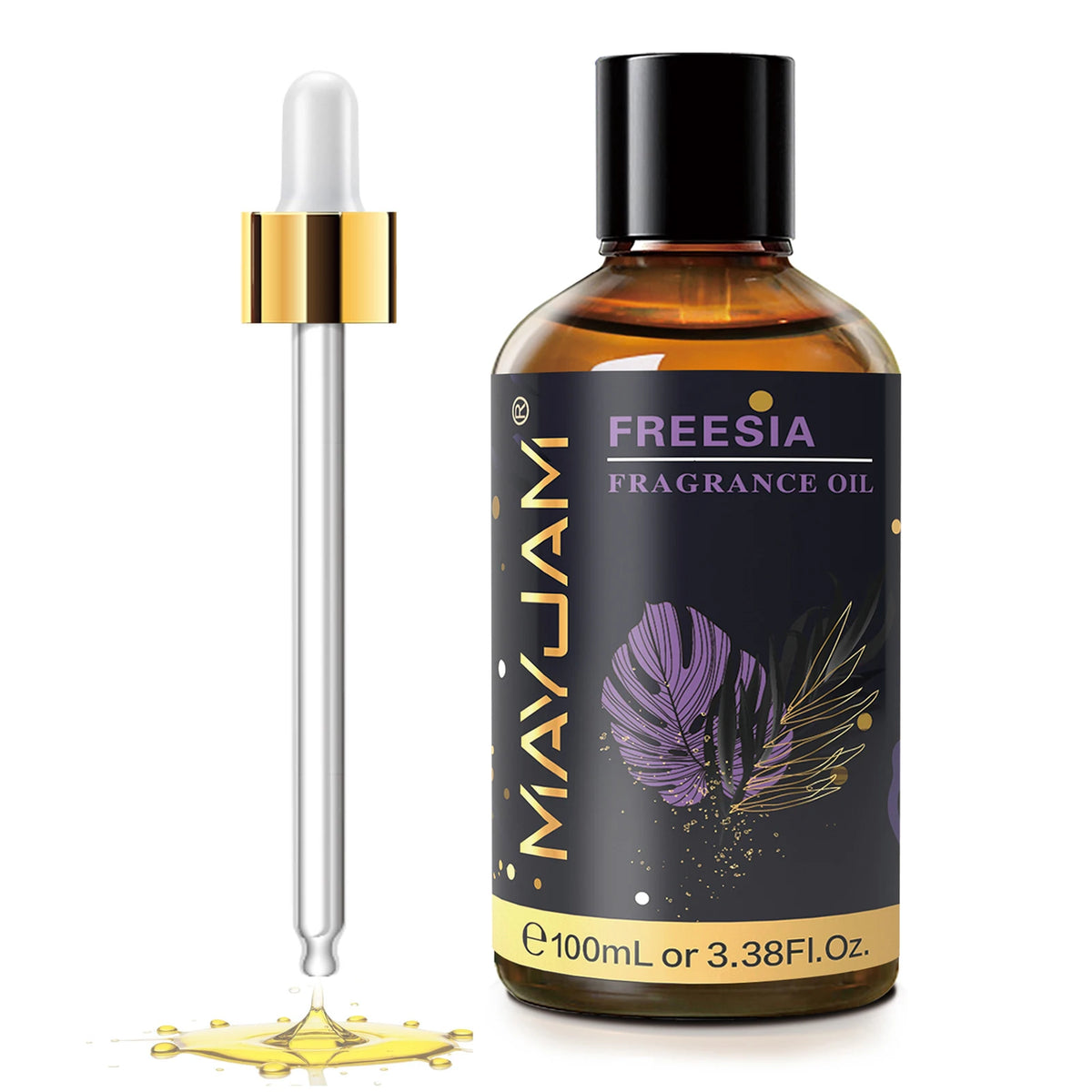 3.38fl.oz Fragrance Oil for Aroma Humidifier Home Car Diffuser Black Orchid Orange Blossom Honeysuckle Lime Guava Green Apple