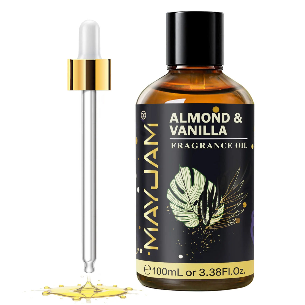 3.38fl.oz Fragrance Oil for Aroma Humidifier Home Car Diffuser Black Orchid Orange Blossom Honeysuckle Lime Guava Green Apple